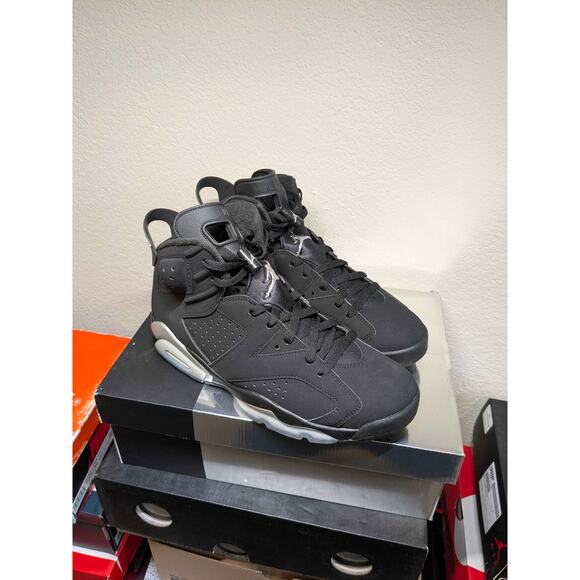Air Jordan 6 Retro Chrome Metallic Silver Size 10 w/ OG Box main image 9